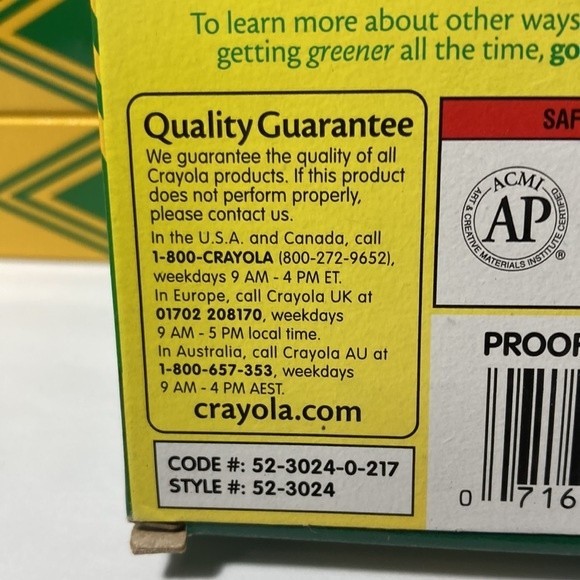 Crayola Classic Crayons 24 Count 10 Boxes - Picture 9 of 12